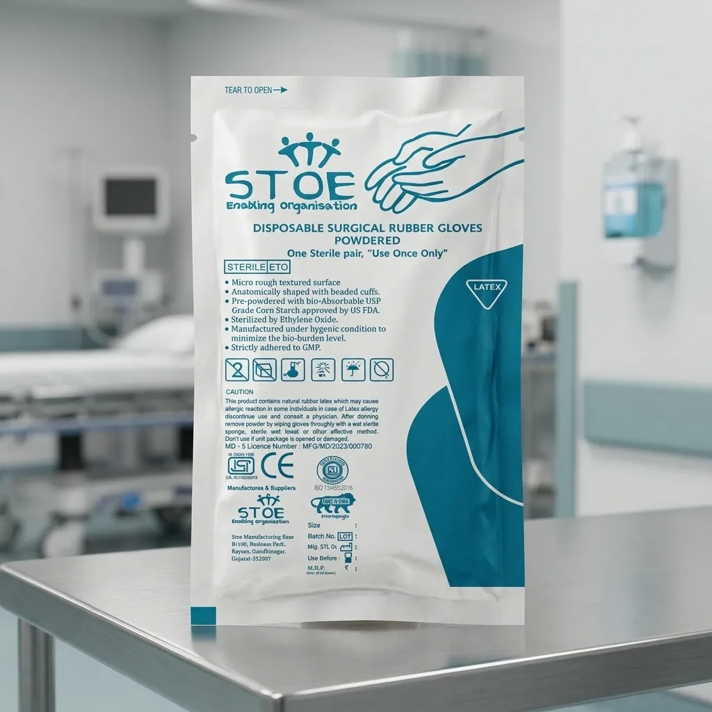 STOE SURGICAL GLOVES POWDER (STERILE) (6)