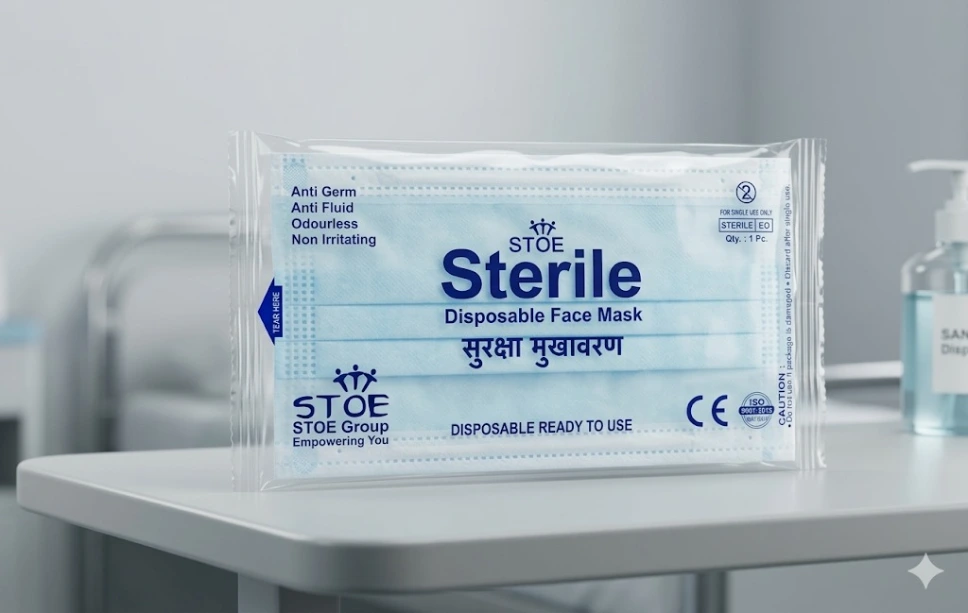 3 Ply Face Mask ( Sterile )