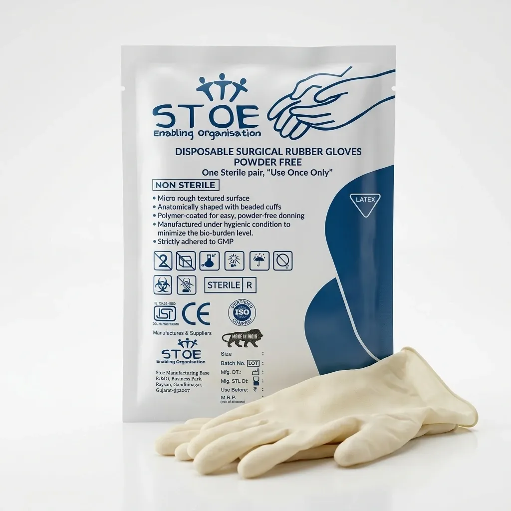 STOE SURGICAL GLOVES POWDER (Non STERILE) (6)